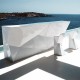 Vertex Vondom white stool 