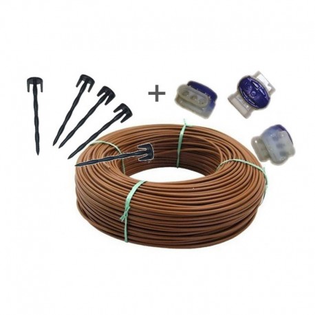 Cable kit Perimetral 300 m con uñas para cortacésped Robot Ambrogio