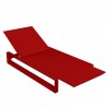 Transat Chaise Longue Frame Vondom Rouge Mat