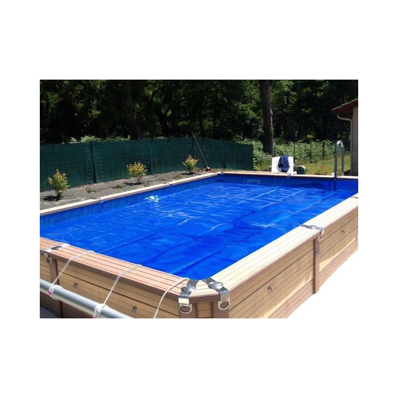 Piscine Azteck Rectangulaire 3.65 x 6.9 m - H 1.4 m-Semi-Enterrée