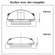 Cobertura para Piscina em Alumínio e Policarbonato 394x854x140 Abrilios