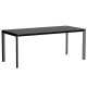 Table Frame Aluminium Vondom 180x80xH74 noir