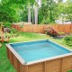 Piscina legno per bambini Pistoche 2 x 2m