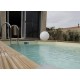 Piscina Madera Sunwater 550x300 H140cm Forro beige Ubbink