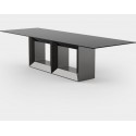 Mesa de comedor Vela XL Vondom 300x120xH72 Full Grey