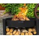 Viking King Kohlenbecken und Stativ 80cm mit Edelstahlgrill