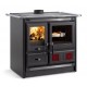 Stufa a legna Nordica Extraflame Rosa L 9kW Nero