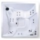 Square NetSpa Wave Spa acrilico 5 posti spa