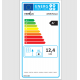 Estufa de leña de hierro fundido Ferlux Afar en el suelo 15,9 kW