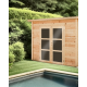 Abrigo Log Poolhouse 28mm Bahia Habrita 10m2