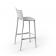 Set of 4 Ibiza Bar Stools White Vondom