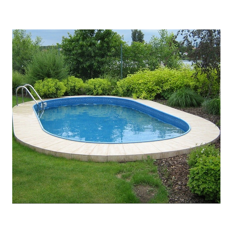 Oval Pool Azuro Ibiza 350x700H135 ECO