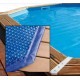 Ubbink Cubierta de Burbujas de Piscina 350x650 Rectángulo