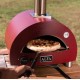 Moderno 1 Alfa Forni Pizza Oven with Antique Red Wood