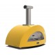 Moderno 3 Alfa Forni Pizza Oven met Antiek Rood Hout