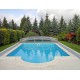 Abri de Piscine mi-haut télescopique Imperial 10.66X5 Abrilios