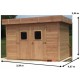 Wooden Garden Shed Dinan 3.4x4.4 Habrita 14,80m2