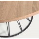 Table Ronde 120 bois naturel Inu VeryForma