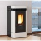 La Nordica Extraflame Lucia 12 kW geventileerde pelletkachel wit