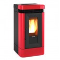 La Nordica Extraflame Lucia 12 kW geventileerde pelletkachel Bordeaux