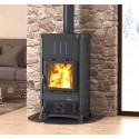 Poêle à bois Nordica Extraflame Fedora 8.3kW Steel noir