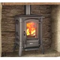 Nordica Extraflame Fedora 8,3 kW Stahl-Holzofen Schwarz