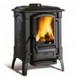 Nordica Extraflame Fedora 8,3 kW Stahl-Holzofen Schwarz