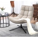 Vari Swivel Chair Sand Fabric VeryForma