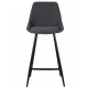 Snack chair in dark grey fabric and Metal by Ari VeryForma