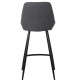 Snack chair in dark grey fabric and Metal by Ari VeryForma